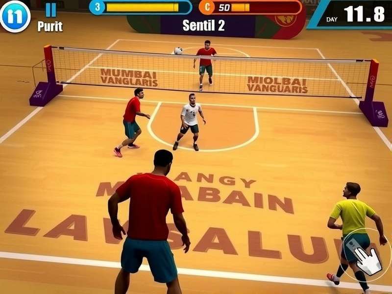 Mumbai Volley Vanguards Controls Demonstration